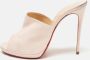 Christian Louboutin Pre-owned Suede sandals Pink Dames - Thumbnail 2