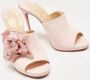 Christian Louboutin Pre-owned Suede sandals Pink Dames - Thumbnail 4