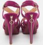 Christian Louboutin Pre-owned Suede sandals Purple Dames - Thumbnail 5