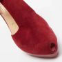 Christian Louboutin Pre-owned Suede sandals Red Dames - Thumbnail 7