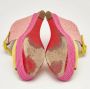 Christian Louboutin Pre-owned Suede sandals Yellow Dames - Thumbnail 5