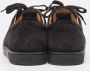 Christian Louboutin Pre-owned Suede sneakers Black Heren - Thumbnail 5