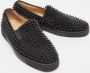Christian Louboutin Pre-owned Suede sneakers Black Heren - Thumbnail 4