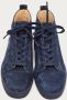 Christian Louboutin Pre-owned Suede sneakers Blue Dames - Thumbnail 3