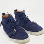 Christian Louboutin Pre-owned Suede sneakers Blue Dames - Thumbnail 4