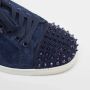Christian Louboutin Pre-owned Suede sneakers Blue Heren - Thumbnail 7