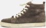 Christian Louboutin Pre-owned Suede sneakers Brown Heren - Thumbnail 2