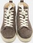Christian Louboutin Pre-owned Suede sneakers Brown Heren - Thumbnail 3