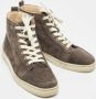 Christian Louboutin Pre-owned Suede sneakers Brown Heren - Thumbnail 4