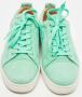 Christian Louboutin Pre-owned Suede sneakers Green Dames - Thumbnail 3
