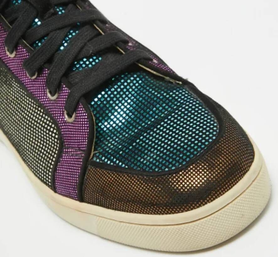 Christian Louboutin Pre-owned Suede sneakers Multicolor Dames