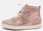 Christian Louboutin Pre-owned Suede sneakers Pink Dames - Thumbnail 2