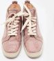 Christian Louboutin Pre-owned Suede sneakers Pink Dames - Thumbnail 3