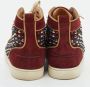 Christian Louboutin Pre-owned Suede sneakers Red Dames - Thumbnail 5