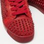 Christian Louboutin Pre-owned Suede sneakers Red Heren - Thumbnail 8