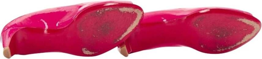 Christian Louboutin Pre-owned Tweedehands Klassieke Court Hiel Open Teen Hakken Formele Gelegenhed Schoenen