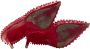 Christian Louboutin Pre-owned Tweedehands puntige neus stiletto hakken pumps met studs detail - Thumbnail 2