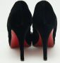 Christian Louboutin Pre-owned Velvet heels Black Dames - Thumbnail 5