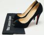 Christian Louboutin Pre-owned Velvet heels Black Dames - Thumbnail 9