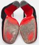 Christian Louboutin Pre-owned Velvet heels Black Dames - Thumbnail 6
