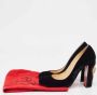 Christian Louboutin Pre-owned Velvet heels Black Dames - Thumbnail 9