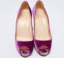 Christian Louboutin Pre-owned Velvet heels Purple Dames - Thumbnail 3
