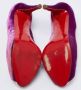 Christian Louboutin Pre-owned Velvet heels Purple Dames - Thumbnail 6
