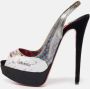 Christian Louboutin Pre-owned Velvet sandals Multicolor Dames - Thumbnail 2