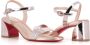 Christian Louboutin Roségouden Spiegeleffect Sandalen Pink Dames - Thumbnail 2