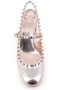 Christian Louboutin Roségouden Studs Spiegel Leren Pumps Pink Dames - Thumbnail 4