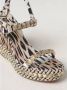 Christian Louboutin Roze Luipaardprint Sleehak Sandalen - Thumbnail 2