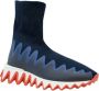 Christian Louboutin Stijlvolle Slip-On Sok Sneakers Blue Dames - Thumbnail 2