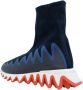 Christian Louboutin Sharky Sock Sneakers Blauw Dames - Thumbnail 3