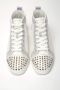 Christian Louboutin Zilveren Roze Platte Punt Kristallen Neus Schoen Grijs - Thumbnail 10