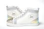 Christian Louboutin Zilveren Roze Platte Punt Kristallen Neus Schoen Grijs - Thumbnail 11