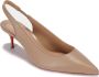 Christian Louboutin Pumps & high heels Sporty Kate Sling 55 Nappa Lining in beige - Thumbnail 3
