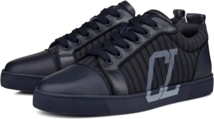 Christian Louboutin Stijlvolle Sneakers voor Dagelijks Gebruik Blue Heren