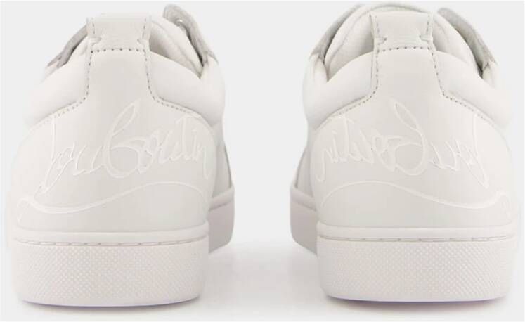 Christian Louboutin Witte Fun Louis Junior Sneakers