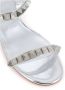 Christian Louboutin Zilveren Sandalen met Studs van Leer - Thumbnail 2