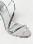 Christian Louboutin Zilveren Stilettohak Sandalen - Thumbnail 2