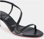 Christian Louboutin Zwarte leren Rosalie sandalen - Thumbnail 2