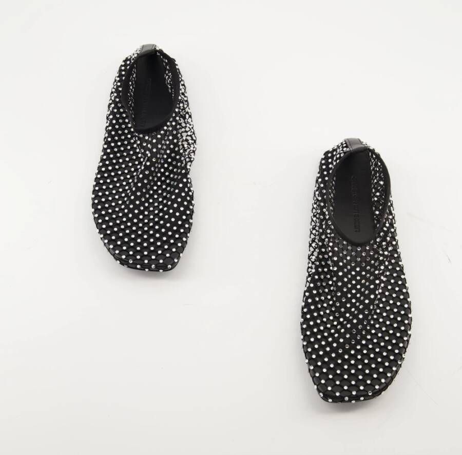 Christopher Esber Elegante Minette Flat Kristal Schoenen