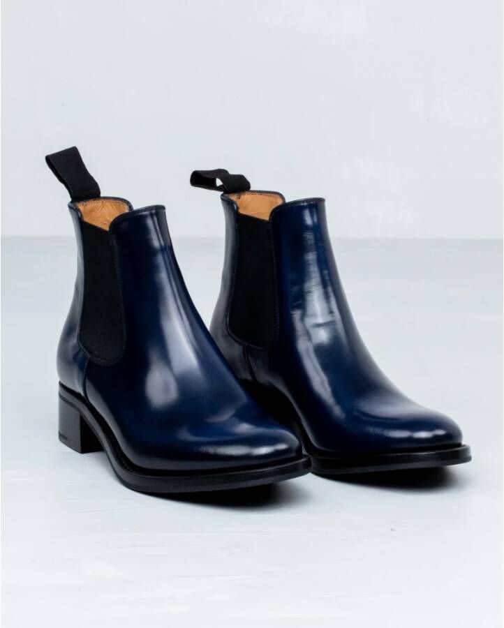 Church's Ankle Boots Blue Dames
