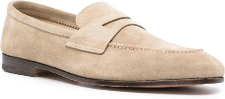 Church's Beige Platte Schoenen Beige Heren