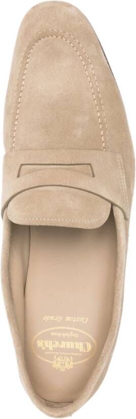 Church's Beige Platte Schoenen Beige Heren