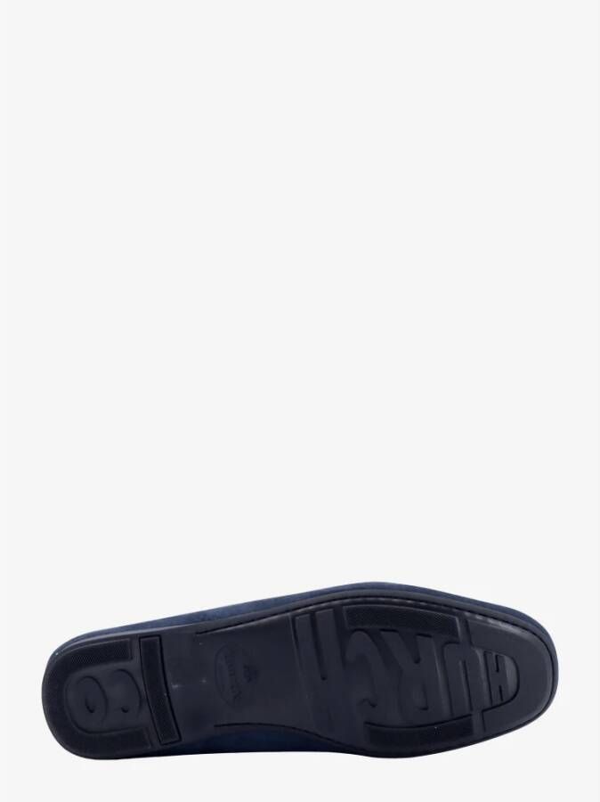 Church's Blauwe platte schoenen met rubberen zool