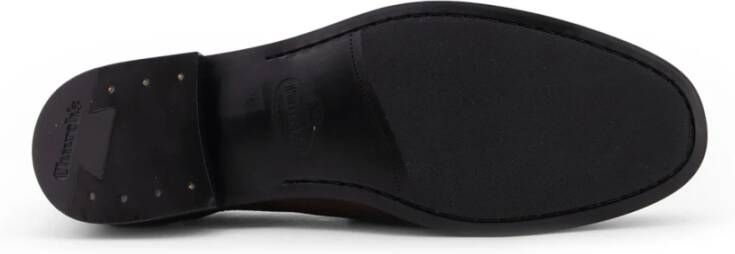 Church's Bruin Leren Platte Schoenen met Rubberen Zool