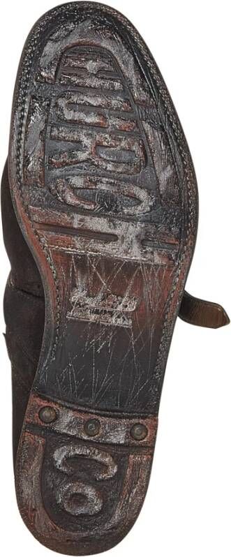Church's Bruine platte schoenen met vintage stijl Brown Heren