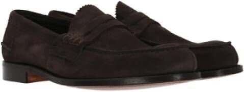 Church's Bruine Suède Loafers Brown Heren