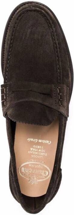 Church's Bruine Suède Loafers Brown Heren